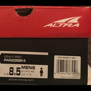 Men’s Altra running shoe